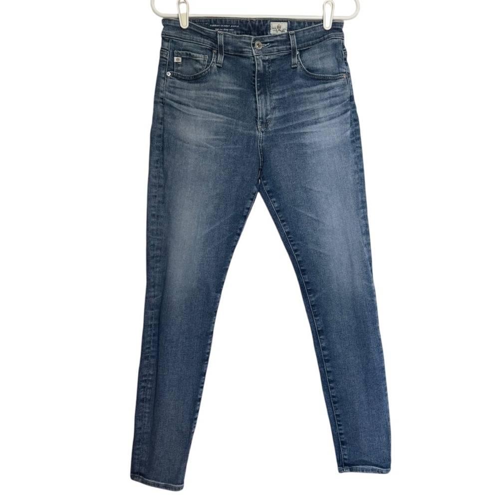 AG Denim Jeans Farrah High Rise Skinny Ankle Jeans Women’s Size 29R - Picture 3 of 15